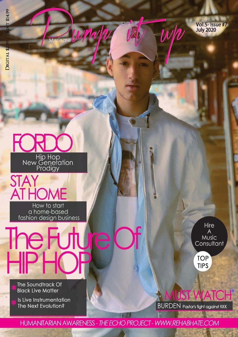 Книга Pump it up magazine presents FORDO - Gen-Z Hip Hop Prodigy! 