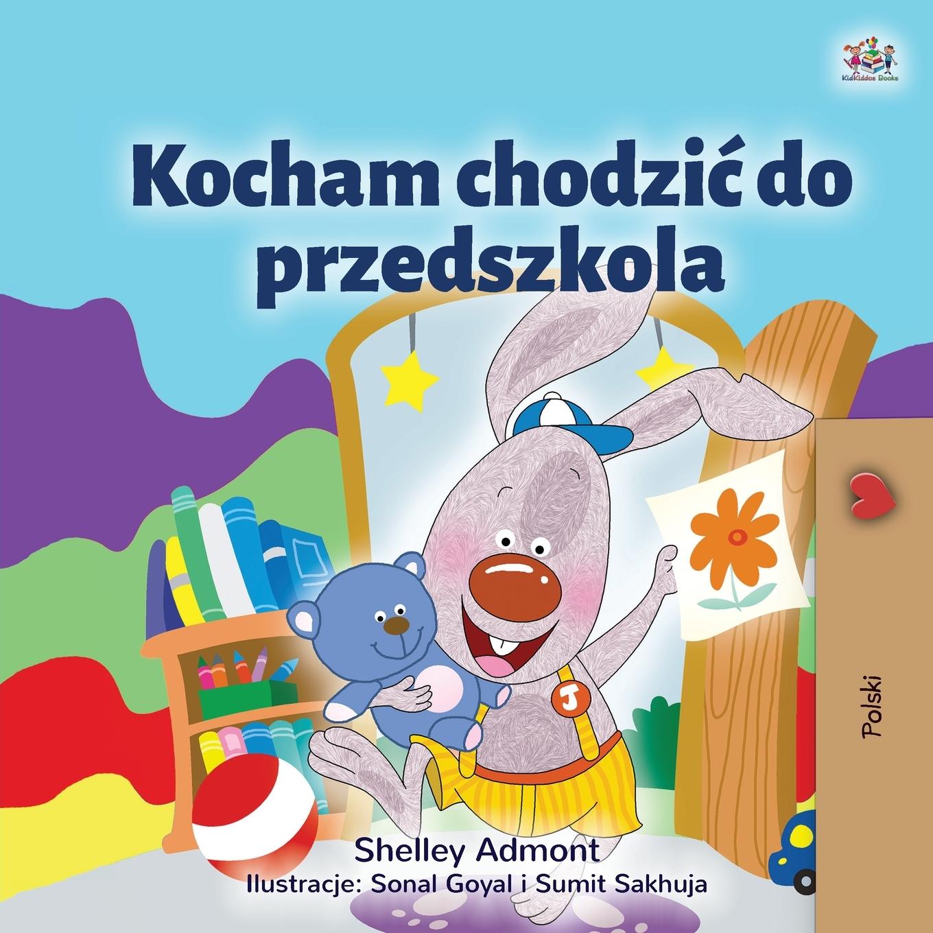 Kniha I Love to Go to Daycare (Polish Children's Book) Kidkiddos Books