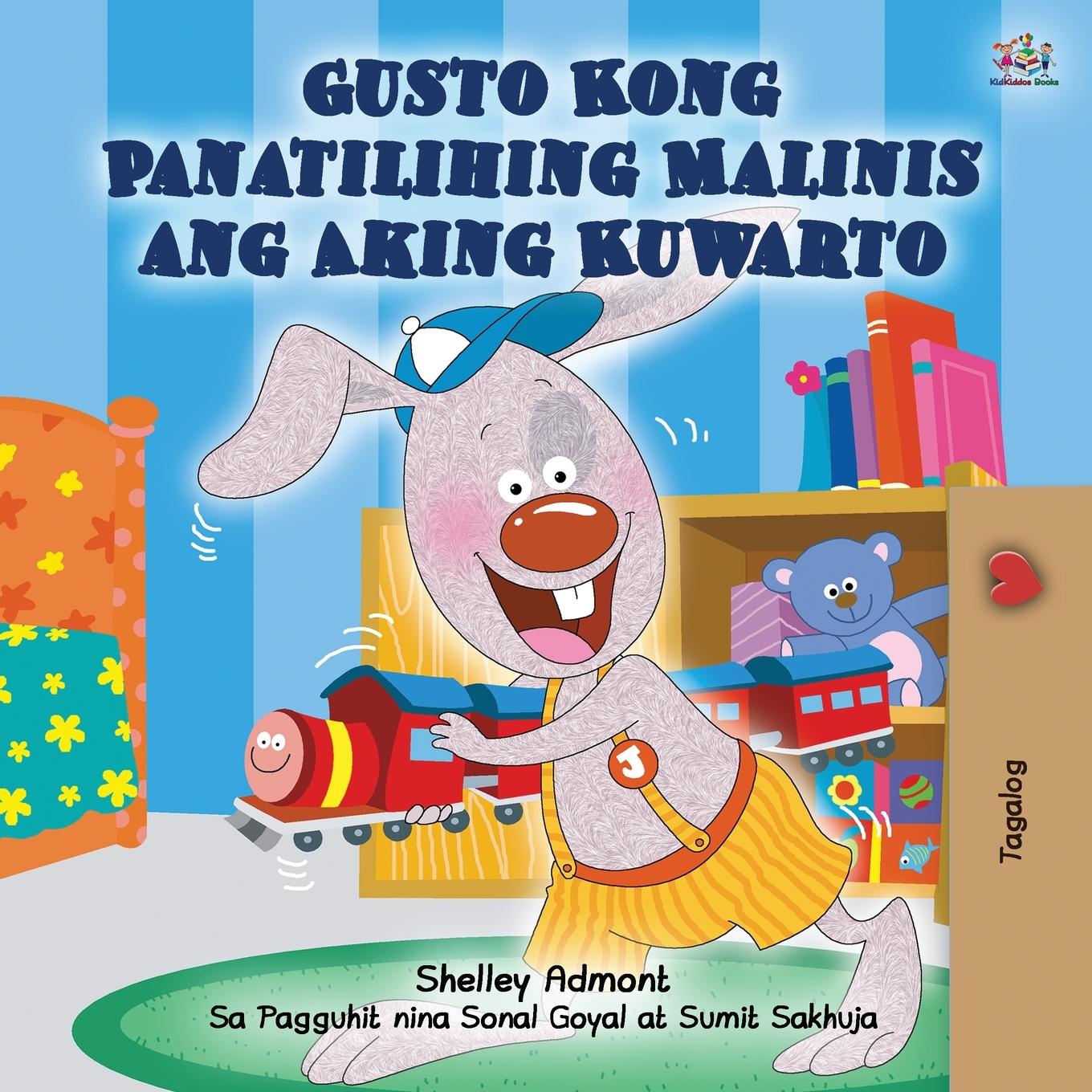 Kniha I Love to Keep My Room Clean (Tagalog Book for Kids) Kidkiddos Books