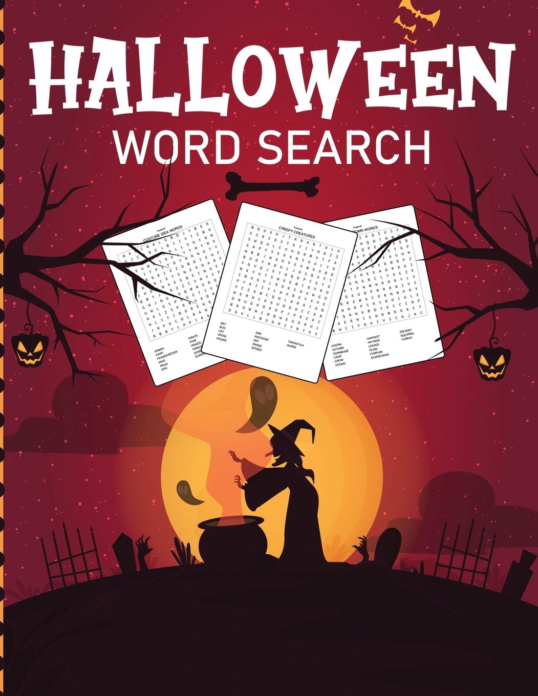 Kniha Halloween Word Search Alice Devon