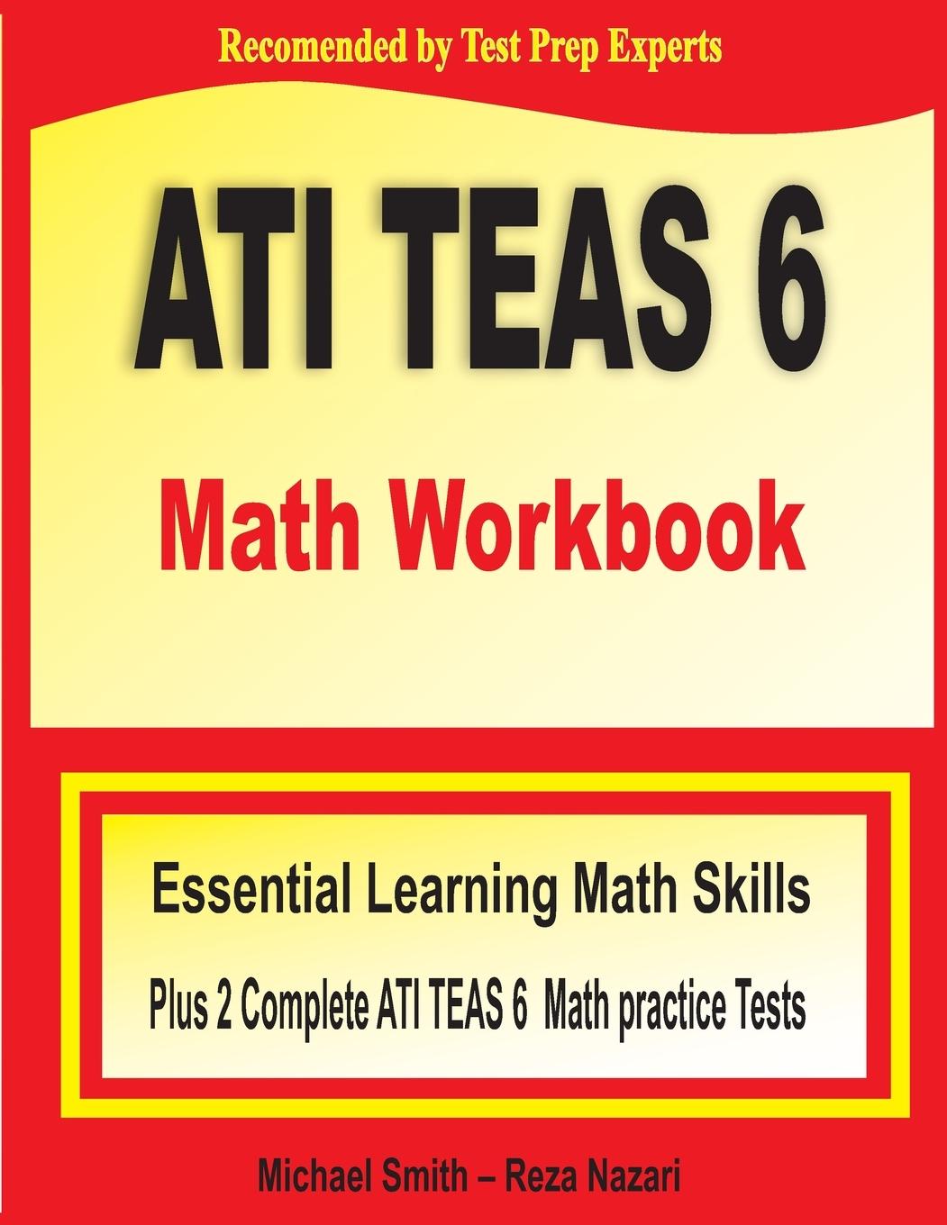 Kniha ATI TEAS 6 Math Workbook Reza Nazari