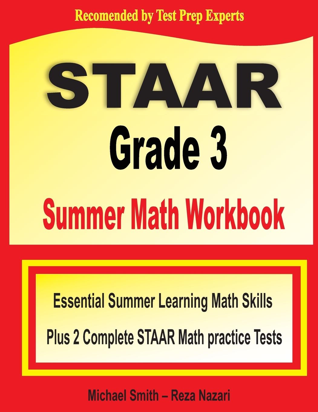 Knjiga STAAR Grade 3 Summer Math Workbook Reza Nazari