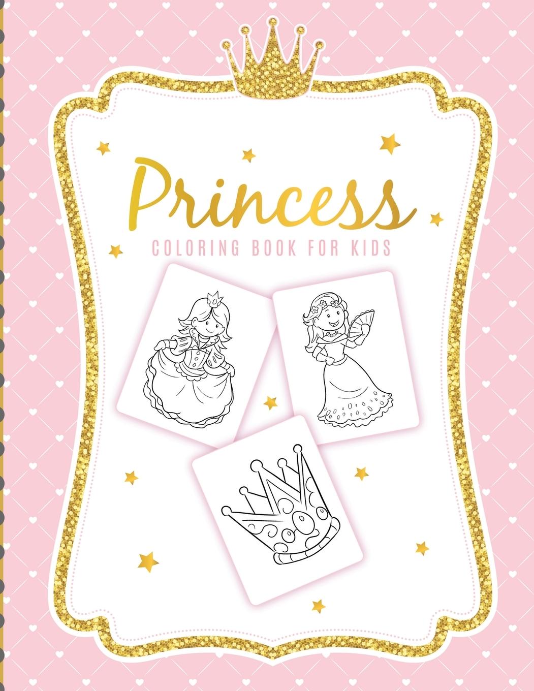 Carte Princess Coloring Book For Kids 
