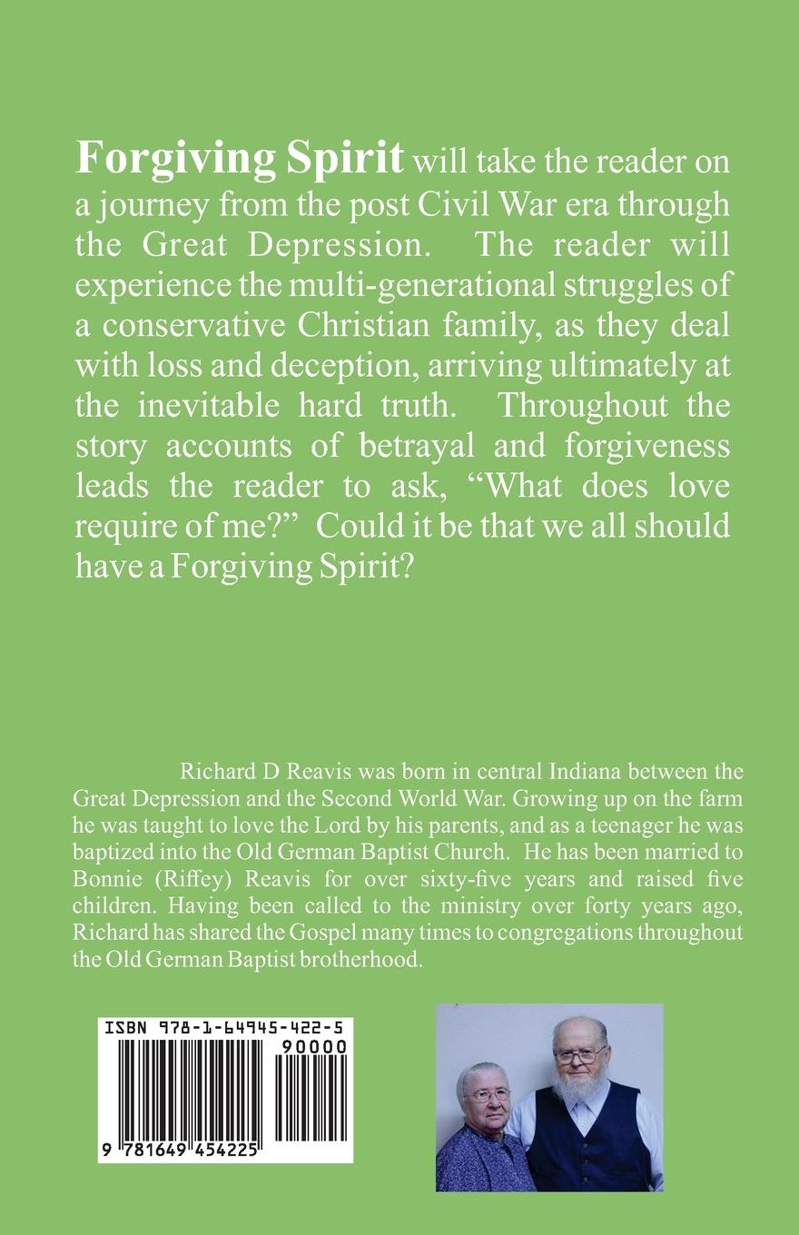 Buch Forgiving Spirit Richard D. Reavis