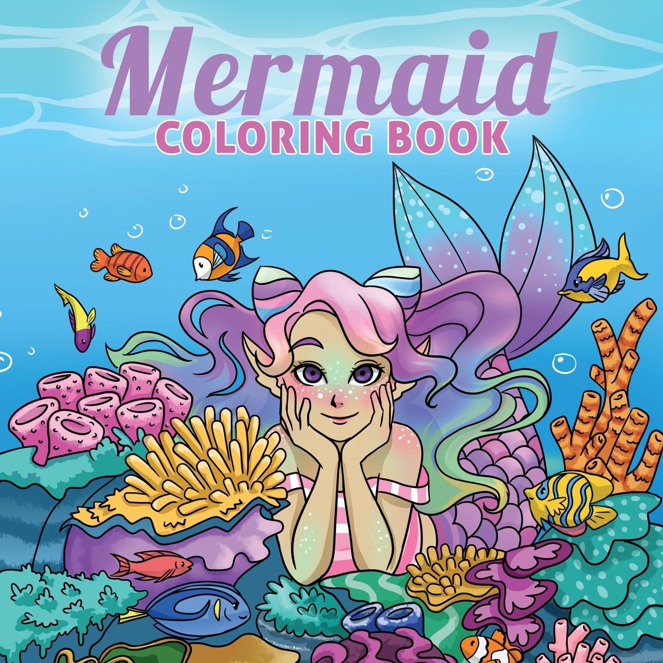 Kniha Mermaid Coloring Book 
