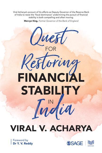 Buch Quest for Restoring Financial Stability in India Viral Acharya