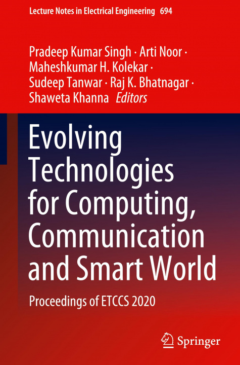 Boek Evolving Technologies for Computing, Communication and Smart World Arti Noor