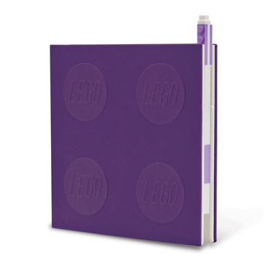 Játék Lego 2.0 Locking Notebook with Gel Pen - Lavender 