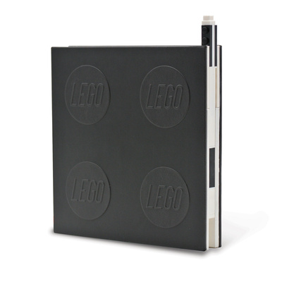 Joc / Jucărie Lego 2.0 Locking Notebook with Gel Pen - Black 