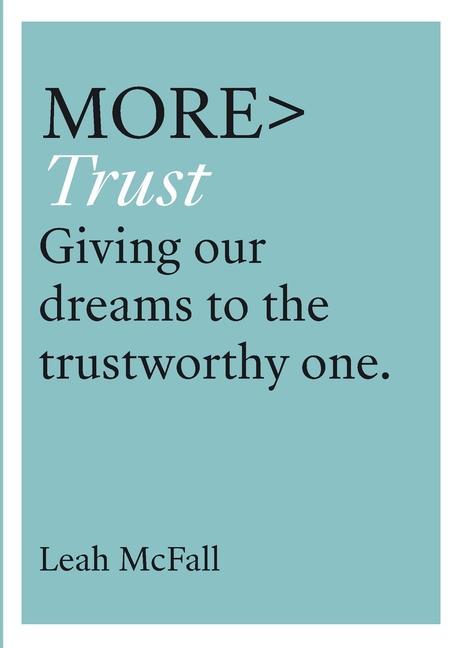 Knjiga More Trust MCFALL  LEAH
