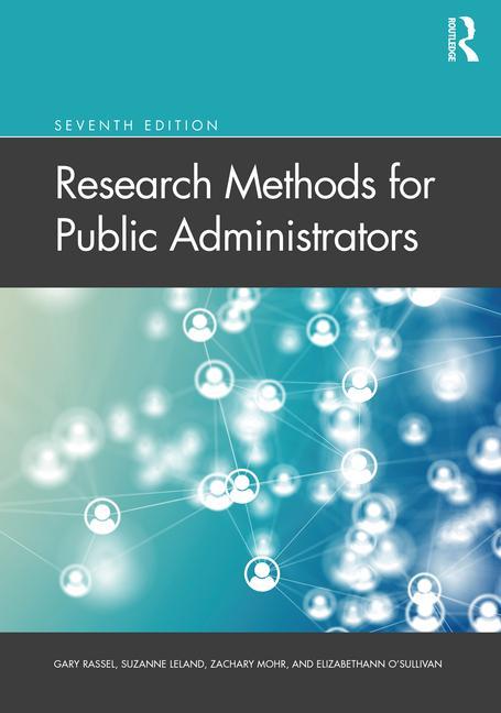 Knjiga Research Methods for Public Administrators Gary (University of North Carolina at Charlotte) Rassel