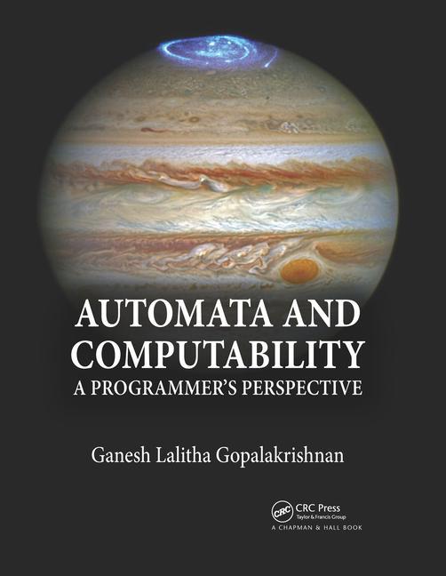 Book Automata and Computability Ganesh Gopalakrishnan