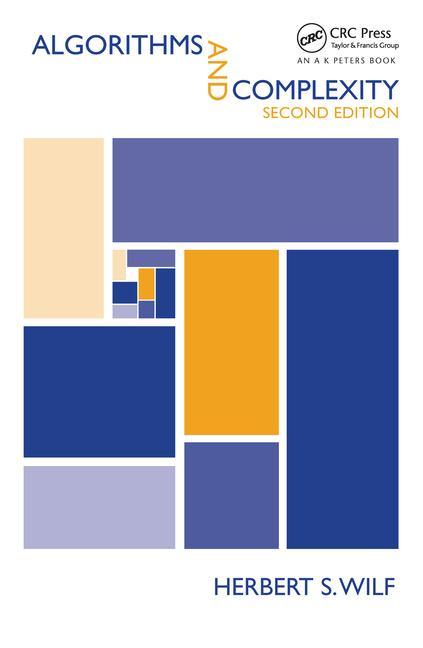 Knjiga Algorithms and Complexity Herbert S. Wilf