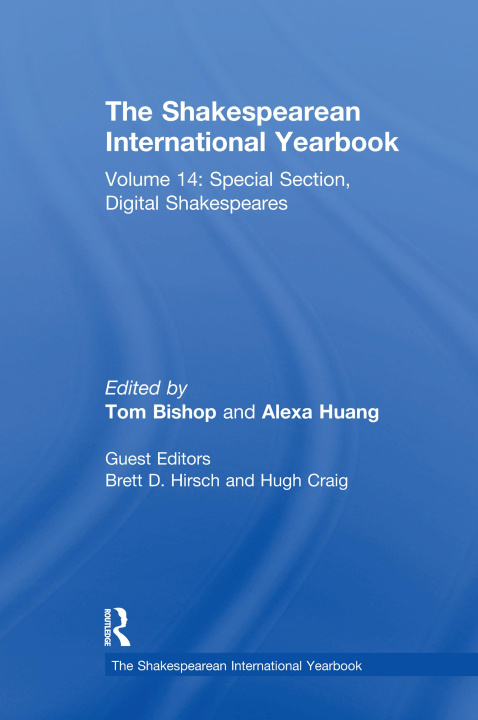 Knjiga Shakespearean International Yearbook 