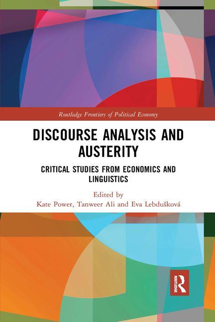 Libro Discourse Analysis and Austerity Eva Lebduskova