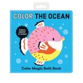 Книга Color the Ocean Color Magic Bath Book Mudpuppy