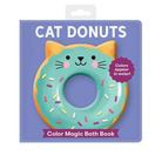 Carte Cat Donuts Color Magic Bath Book Mudpuppy