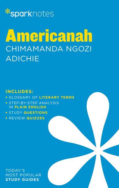 Carte Americanah by Chimamanda Ngozi Adichie 
