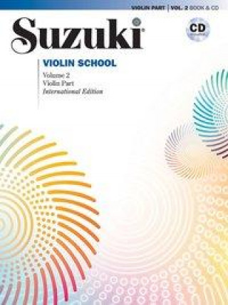 Kniha Suzuki Violin School, Volume 2: Violin Part, Book & CD [With CD (Audio)] Shinichi Suzuki