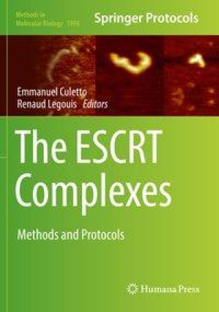 Knjiga The ESCRT Complexes Renaud Legouis