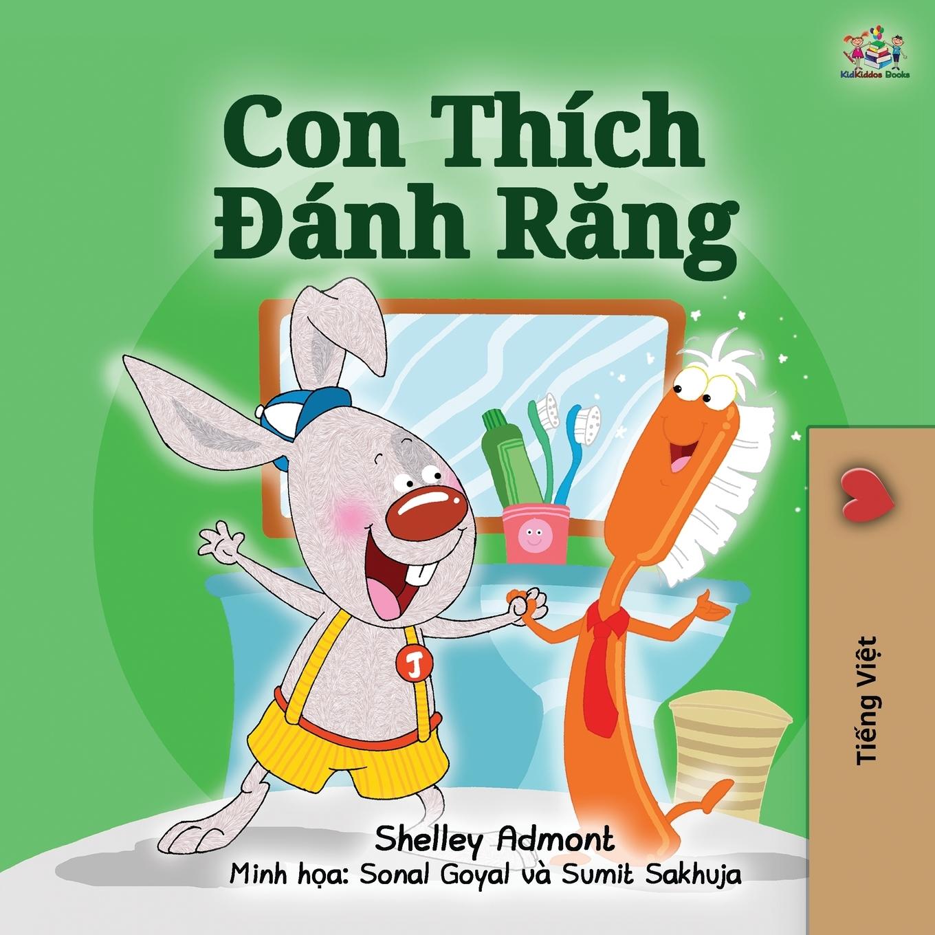 Kniha I Love to Brush My Teeth (Vietnamese Book for Kids) Kidkiddos Books