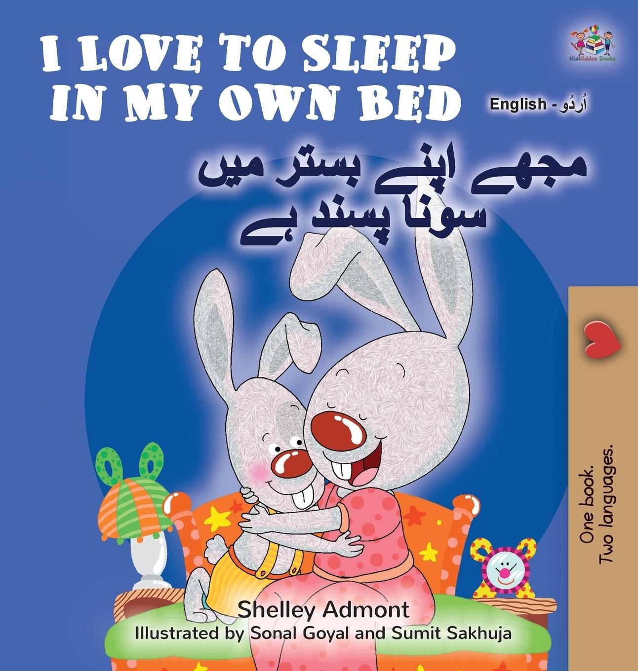 Kniha I Love to Sleep in My Own Bed (English Urdu Bilingual Book for Kids) Kidkiddos Books