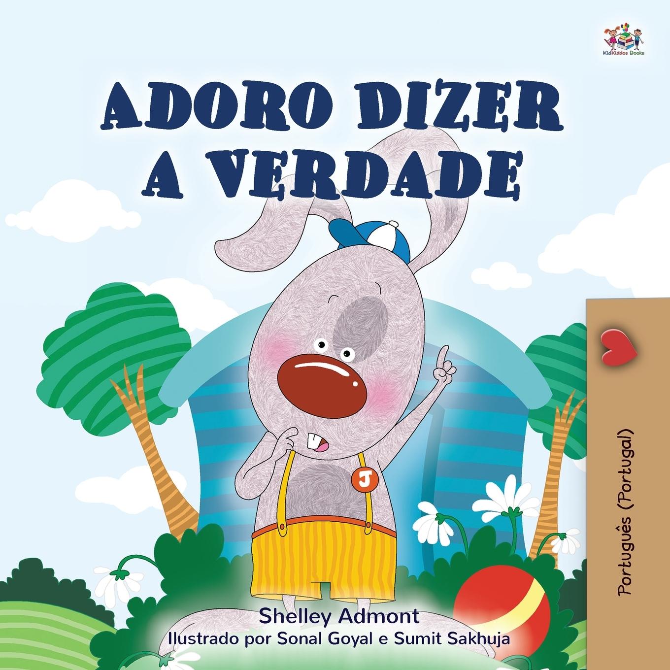 Kniha I Love to Tell the Truth (Portuguese Book for Children - Portugal) Kidkiddos Books