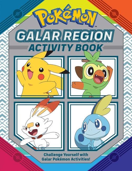 Книга Pokémon Official Galar Region Activity Book 