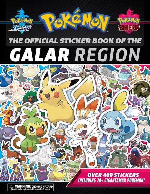 Book The Official Pokémon Sticker Book of the Galar Region 