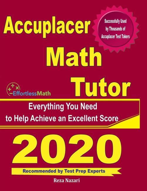 Book Accuplacer Math Tutor 