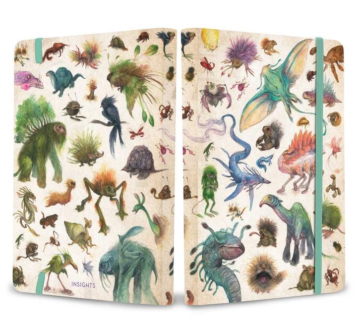 Carte Dark Crystal: Bestiary Creatures Softcover Notebook 