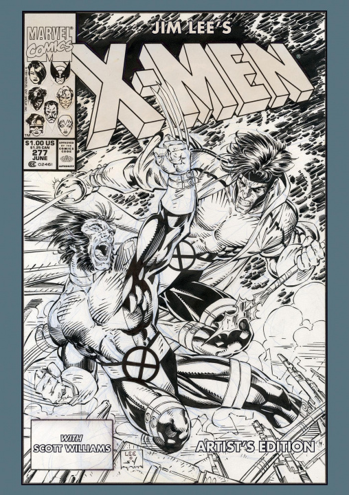 Book Jim Lee's X-Men Artist's Edition Jim Lee