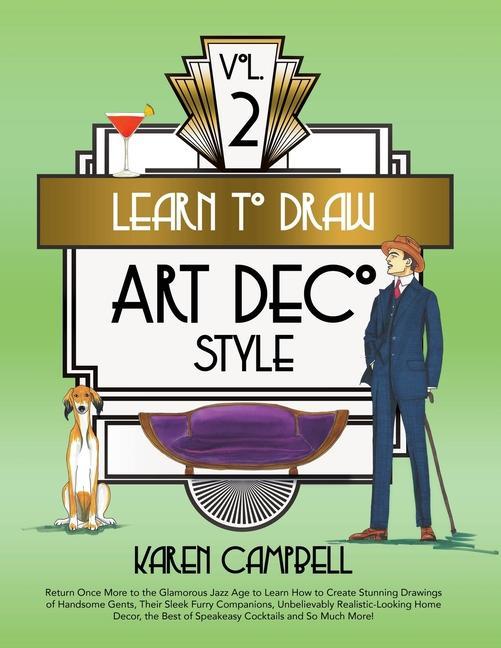 Książka Learn to Draw Art Deco Style Vol. 2 