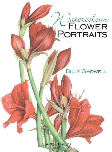 Book Watercolour Flower Portraits Billy Showell