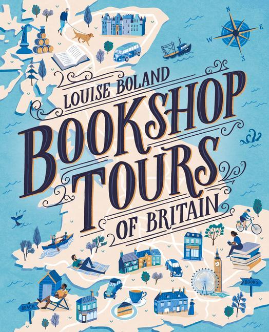 Książka Bookshop Tours of Britain Louise Boland