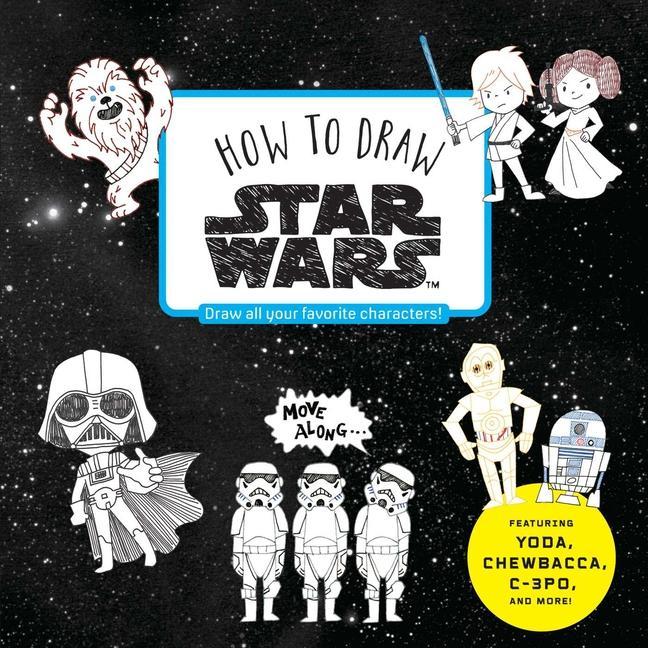 Könyv How to Draw Star Wars 
