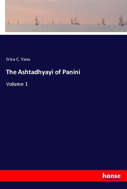 Kniha Ashtadhyayi of Panini 