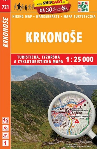 Materiale tipărite Krkonoše 1:25 000 