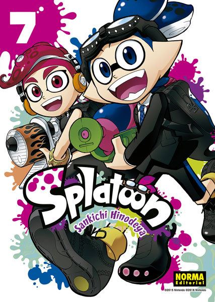 Knjiga SPLATOON 07 SANKICHI HINODEYA