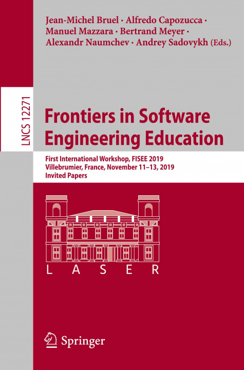 Kniha Frontiers in Software Engineering Education Alfredo Capozucca