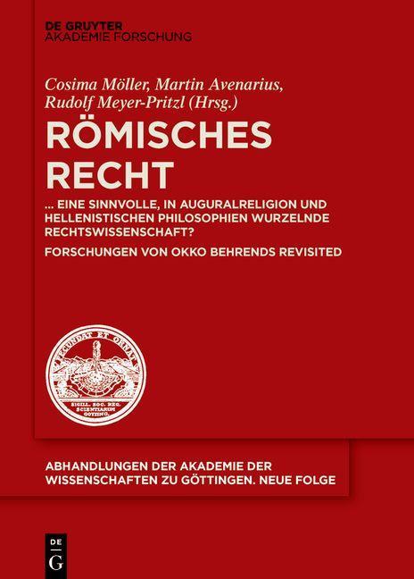 Knjiga Das Roemische Recht Martin Avenarius