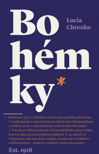 Kniha Bohémky Lucia Chrenko