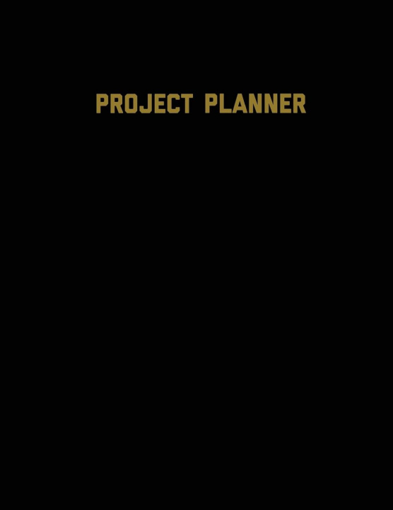 Kniha Project Planner 