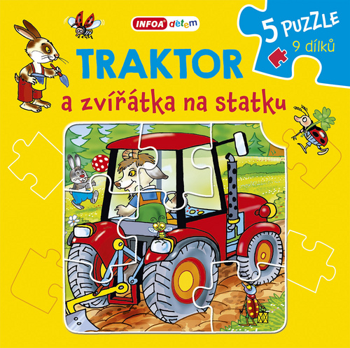 Книга Traktor a zvířátka na statku 