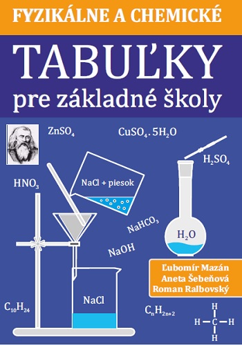 Könyv Fyzikálne a chemické tabuľky pre základné školy Ľubomír Mazán