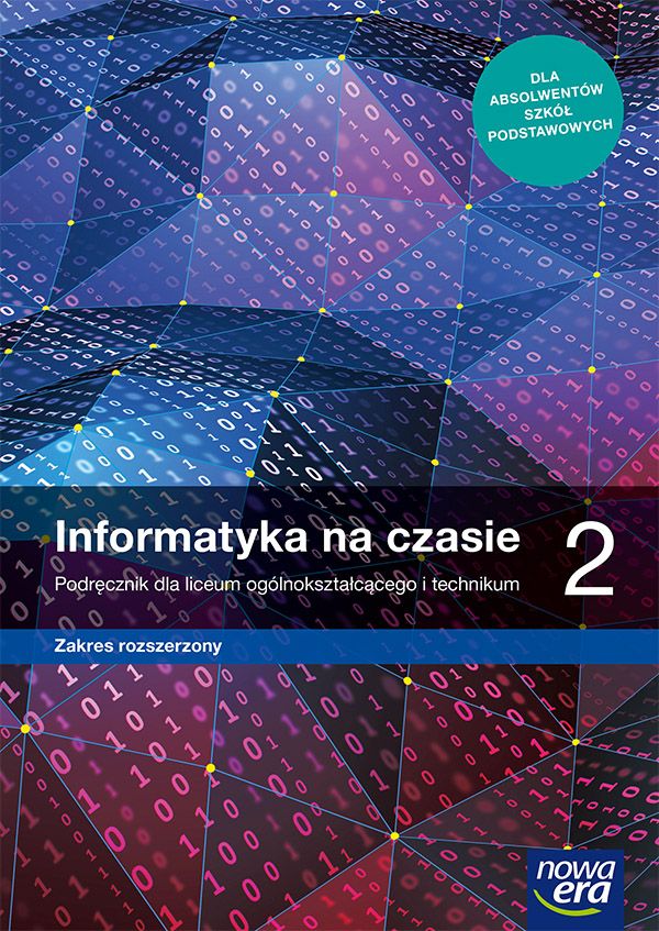 Książka Nowe informatyka na czasie podręcznik 2 liceum i technikum zakres rozszerzony 67552 Maciej Borowiecki