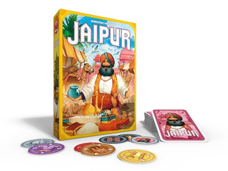 Játék Jaipur - taktická obchodní hra pro 2 hráče 