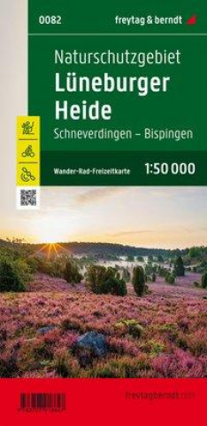 Nyomtatványok Naturschutzgebiet Lüneburger Heide, Wander- und Radkarte 1:50.000 