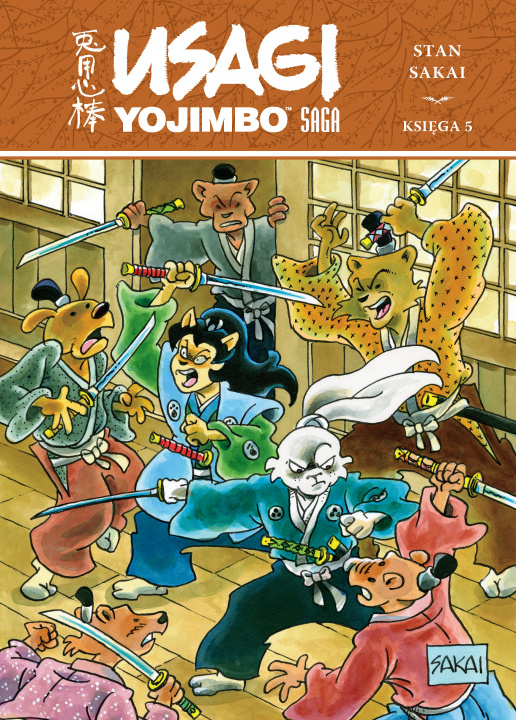 Kniha Usagi Yojimbo saga. Tom 5 Stan Sakai