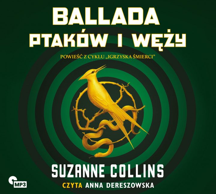 Книга CD MP3 Ballada ptaków i węży Suzanne Collins